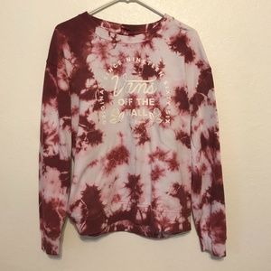 Womens Tie-dye VANS Crewneck